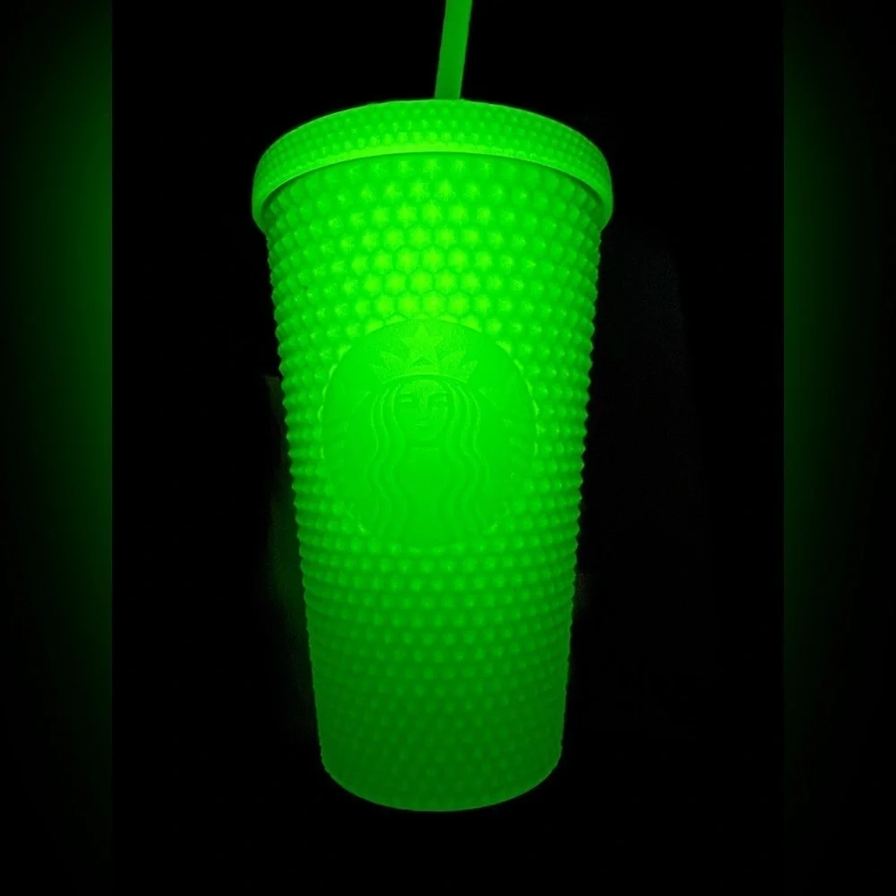 Starbucks lemongrass GLOW IN THE DARK tumbler!